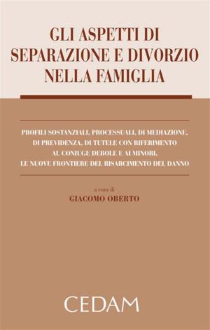 Cover of the book Gli aspetti di separazione e divorzio nella famiglia by Buffone Giuseppe (a cura di)