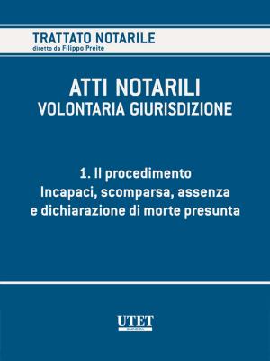 Book cover of ATTI NOTARILI - VOLONTARIA GIURISDIZIONE - Volume 1 - Il procedimento. Incapaci, scomparsa, assenza e dichiarazione di morte presunta
