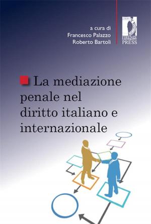 Cover of La mediazione penale nel diritto italiano e internazionale
