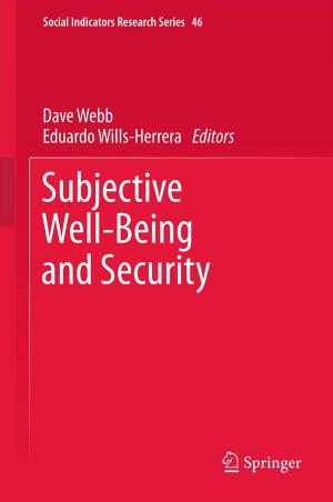 Cover of the book Subjective Well-Being and Security by Gerard  A Maugin