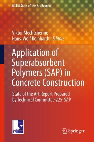 Cover of the book Application of Super Absorbent Polymers (SAP) in Concrete Construction by J.P. Lintermans