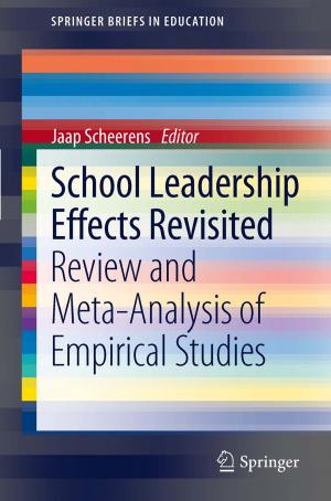 Cover of the book School Leadership Effects Revisited by P. G. Lowe