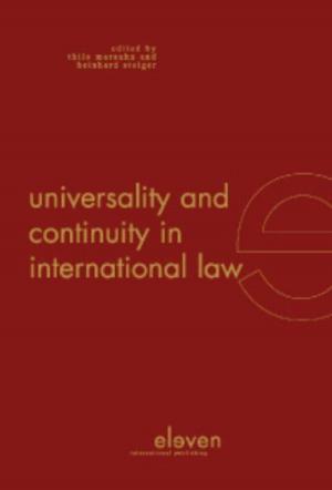 Cover of the book Universality and continuity in international law by Elena Kosolapova
