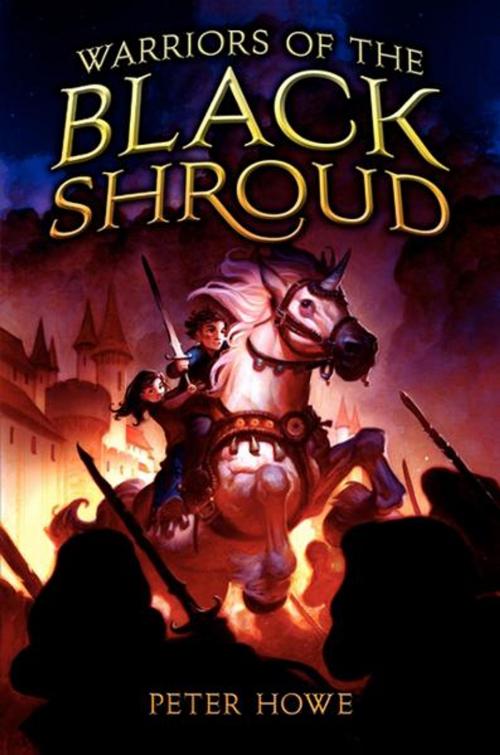 Cover of the book Warriors of the Black Shroud by Peter Howe, HarperCollins