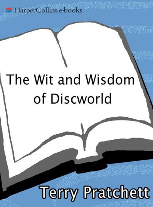 Cover of the book The Wit and Wisdom of Discworld by Terry Pratchett, Harper