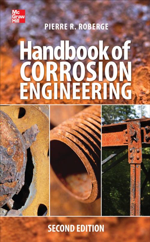 Cover of the book Handbook of Corrosion Engineering 2/E by Pierre R. Roberge, McGraw-Hill Education