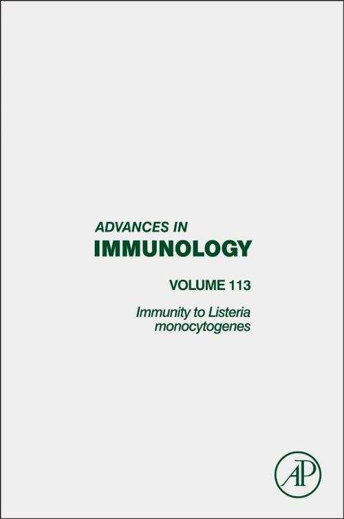 Cover of the book Immunity to Listeria Monocytogenes by E R Unanue, Javier A. Carrero, Elsevier Science