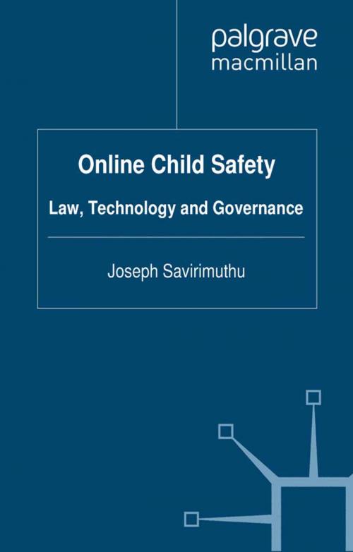 Cover of the book Online Child Safety by Joseph Savirimuthu, Palgrave Macmillan UK
