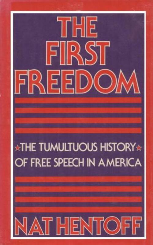 Cover of the book FIRST FREEDOM by Nat Hentoff, Random House Children's Books
