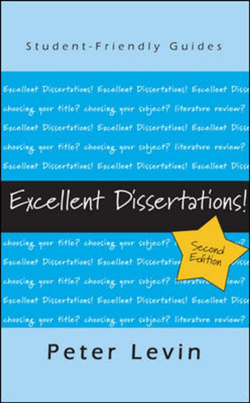 Cover of the book Excellent Dissertations! by Peter Levin, McGraw-Hill Education