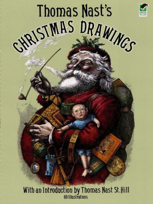 Cover of the book Thomas Nast's Christmas Drawings by Thomas Nast, Dover Publications