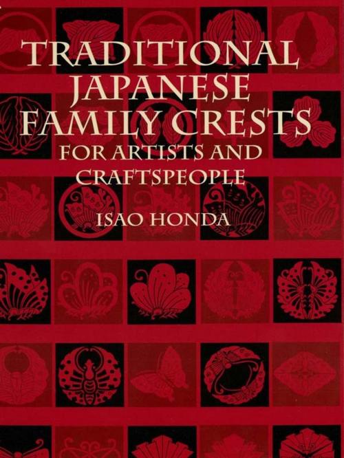 Cover of the book Traditional Japanese Family Crests for Artists and Craftspeople by Isao Honda, Dover Publications