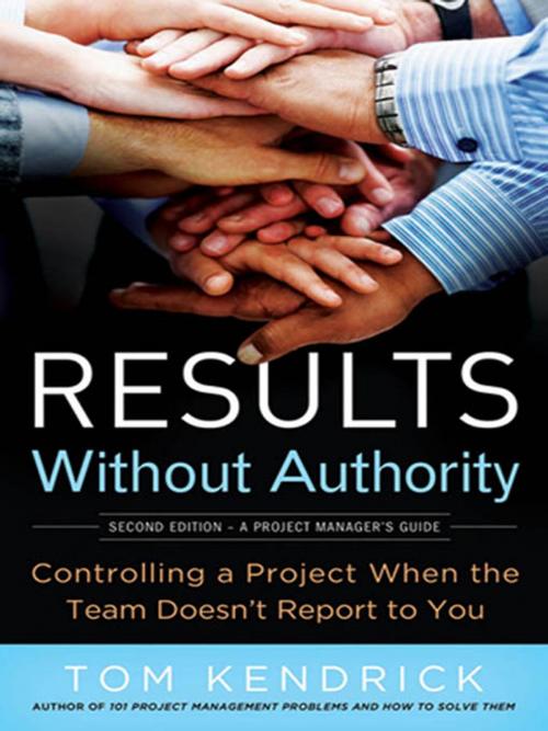 Cover of the book Results Without Authority by Tom Kendrick, AMACOM