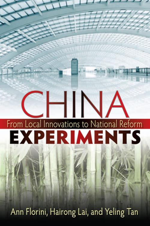 Cover of the book China Experiments by Ann M. Florini, Hairong Lai, Yeling Tan, Brookings Institution Press