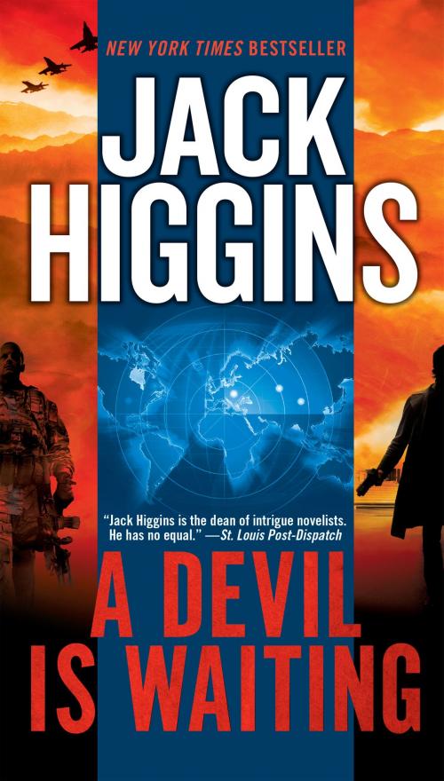 Cover of the book A Devil is Waiting by Jack Higgins, Penguin Publishing Group