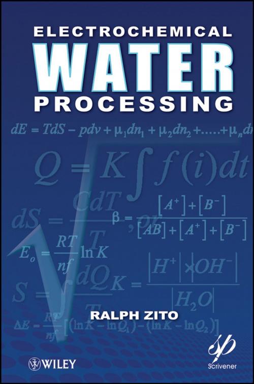 Cover of the book Electrochemical Water Processing by Ralph Zito, Wiley