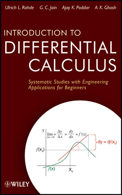 Cover of the book Introduction to Differential Calculus by Ulrich L. Rohde, G. C. Jain, Ajay K. Poddar, A. K. Ghosh, Wiley