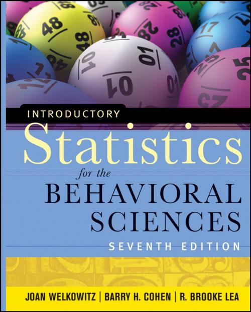 Cover of the book Introductory Statistics for the Behavioral Sciences by Joan Welkowitz, Barry H. Cohen, R. Brooke Lea, Wiley