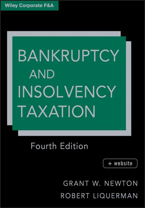 Cover of the book Bankruptcy and Insolvency Taxation by Grant W. Newton, Robert Liquerman, Wiley