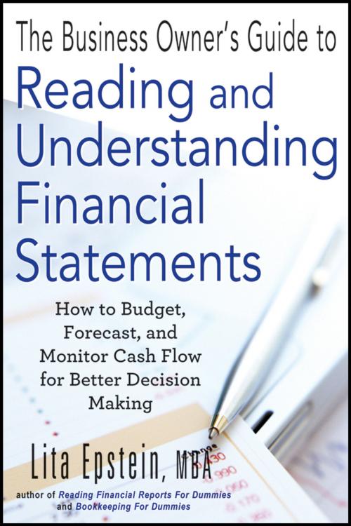 Cover of the book The Business Owner's Guide to Reading and Understanding Financial Statements by Lita Epstein, Wiley