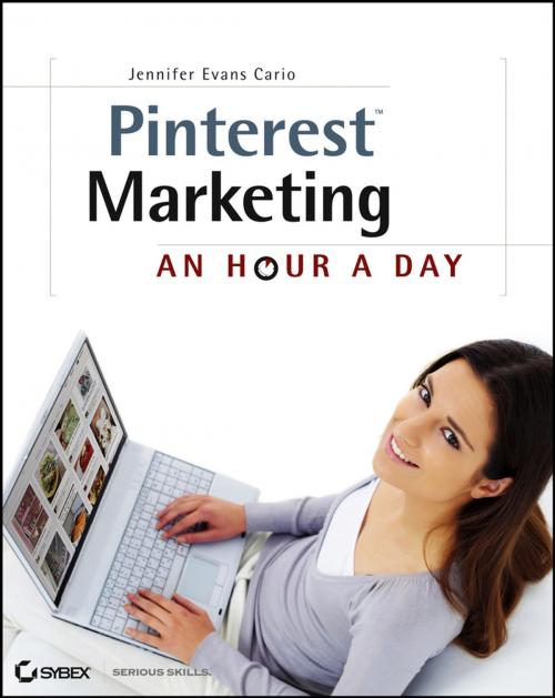 Cover of the book Pinterest Marketing by Jennifer Evans Cario, Wiley