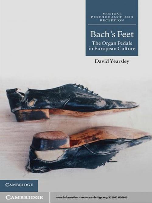 Cover of the book Bach's Feet by David Yearsley, Cambridge University Press