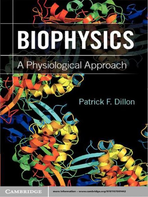 Cover of the book Biophysics by Patrick F. Dillon, Cambridge University Press