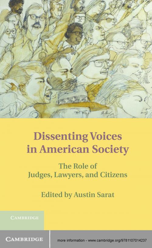 Cover of the book Dissenting Voices in American Society by , Cambridge University Press