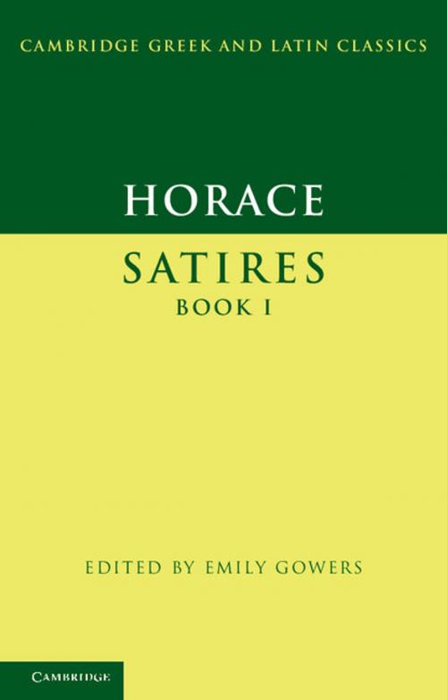 Cover of the book Horace: Satires Book I by Horace, Cambridge University Press