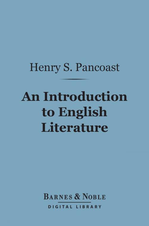 Cover of the book An Introduction to English Literature (Barnes & Noble Digital Library) by Henry S. Pancoast, Barnes & Noble