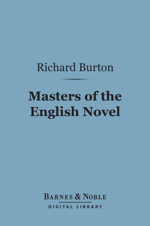 Cover of the book Masters of the English Novel (Barnes & Noble Digital Library) by Richard Francis Burton, Barnes & Noble