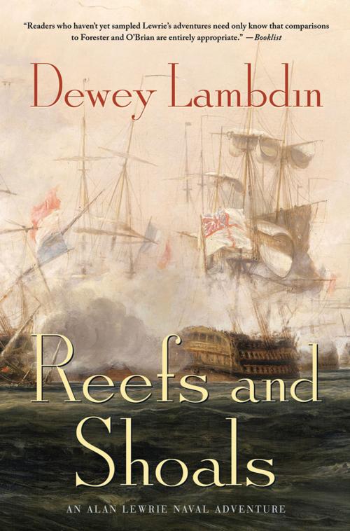 Cover of the book Reefs and Shoals by Dewey Lambdin, St. Martin's Press