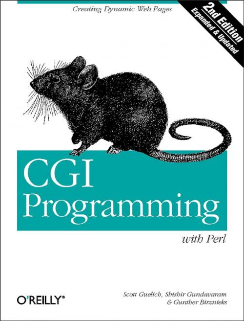 Cover of the book CGI Programming with Perl by Scott Guelich, Shishir Gundavaram, Gunther Birznieks, O'Reilly Media