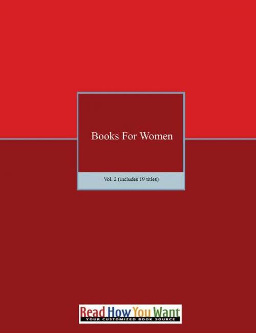 Cover of the book Books for Women Vol. 2 by Various, ReadHowYouWant