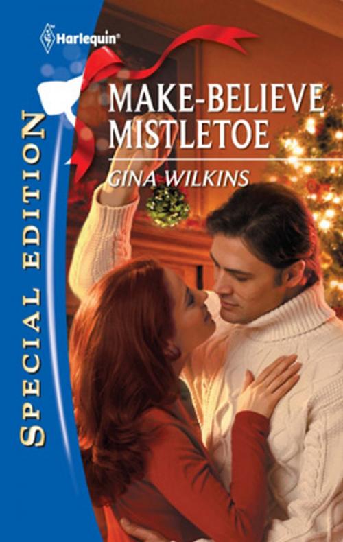 Cover of the book Make-Believe Mistletoe by Gina Wilkins, Harlequin