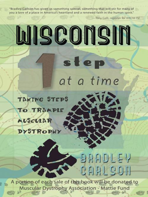 Cover of the book Wisconsin 1 Step at a Time by Bradley Carlson, iUniverse