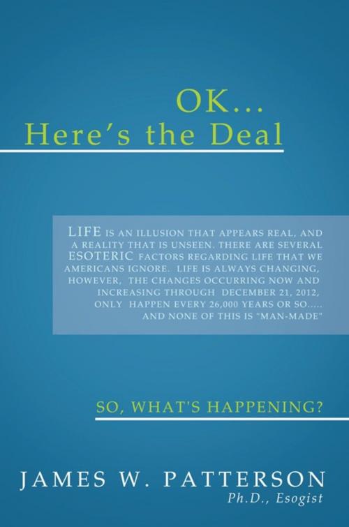 Cover of the book Ok... Here's the Deal by James W. Patterson, AuthorHouse
