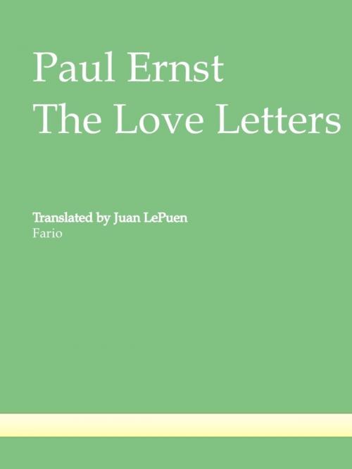 Cover of the book The Love Letters by Paul Ernst, Fario