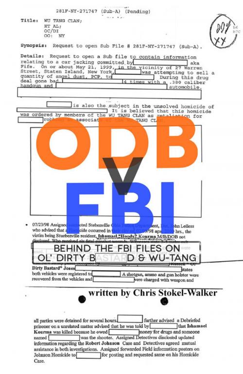 Cover of the book ODB v FBI by Chris Stokel-Walker, Chris Stokel-Walker