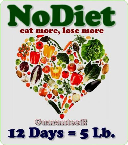 Cover of the book NoDiet: Eat More, Lose More by Nicole Adam, Nicole Adam