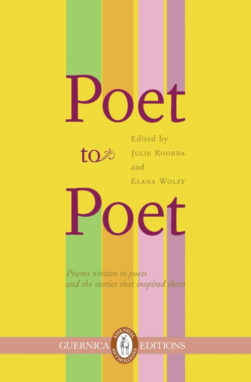Cover of the book Poet to Poet by , Guernica Editions