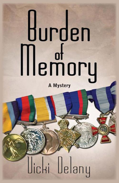 Cover of the book Burden of Memory by Vicki Delany, Sourcebooks