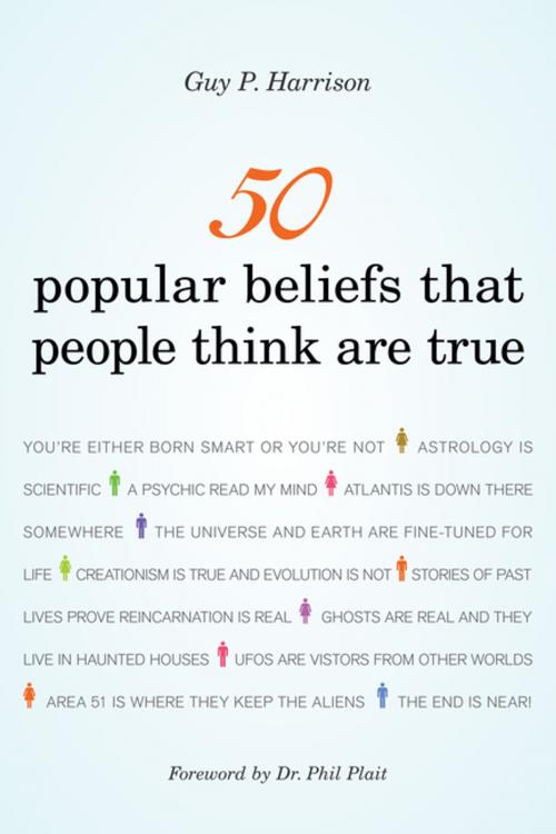 Cover of the book 50 Popular Beliefs That People Think Are True by Guy P. Harrison, Prometheus