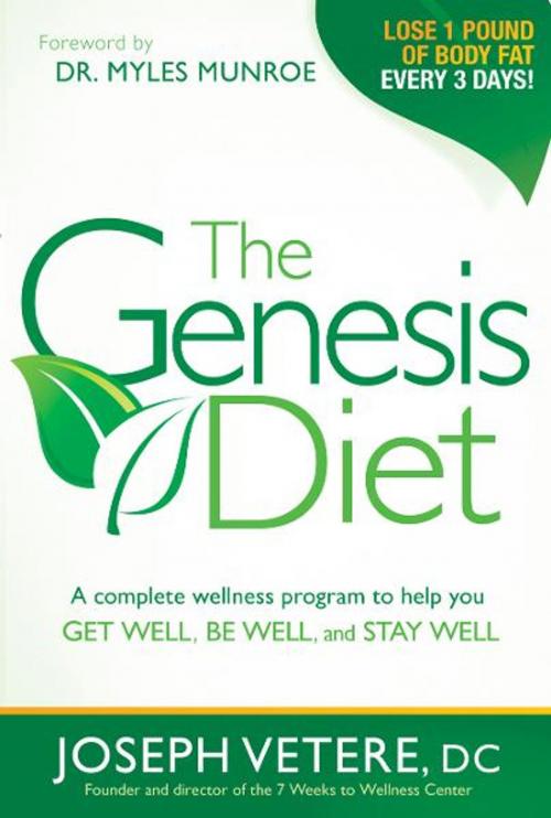 Cover of the book The Genesis Diet by Joseph Vetere, DC, Charisma House