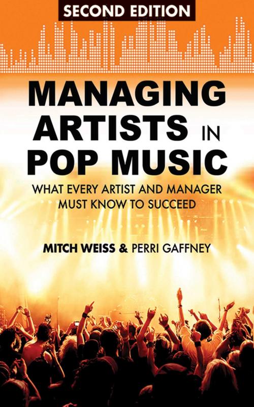 Cover of the book Managing Artists in Pop Music by Mitch Weiss, Perri Gaffney, Allworth