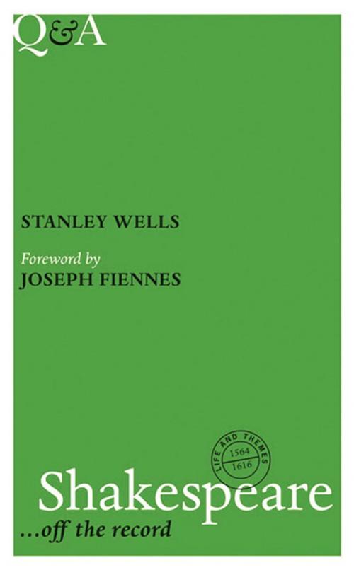 Cover of the book Q&A Shakespeare by Stanley Wells, Joseph Fiennes, Watkins Media