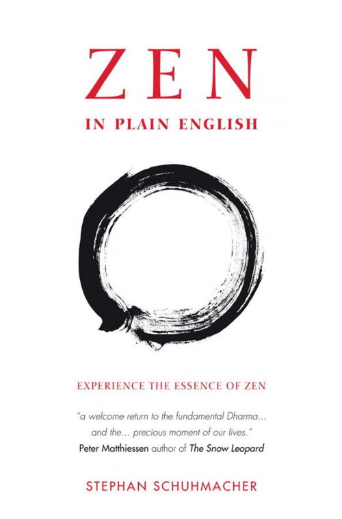 Cover of the book Zen in Plain English by Stephan Schuhmacher, Watkins Media
