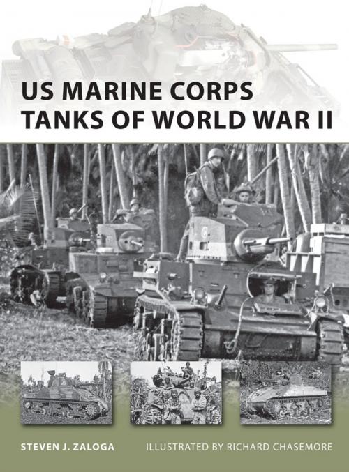 Cover of the book US Marine Corps Tanks of World War II by Steven J. Zaloga, Bloomsbury Publishing