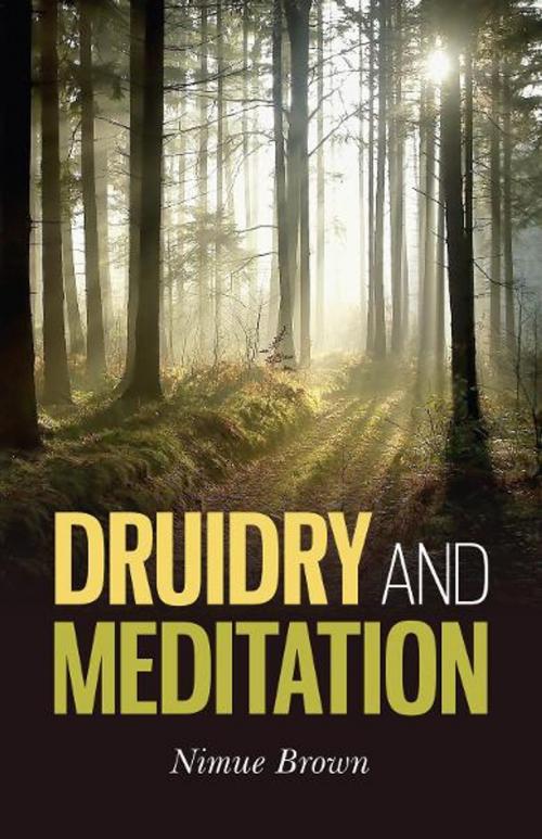 Cover of the book Druidry and Meditation by Nimue Brown, John Hunt Publishing