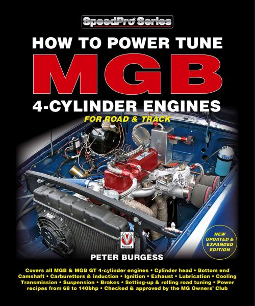 Cover of the book How to Power Tune MGB 4-Cylinder Engines by Peter Burgess, Veloce Publishing Ltd